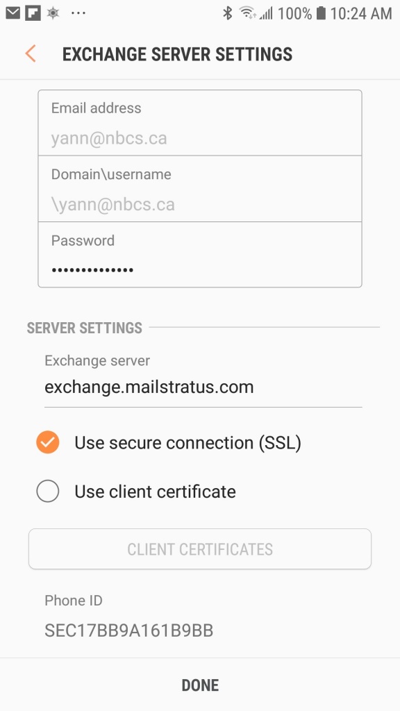 setting up aws email server